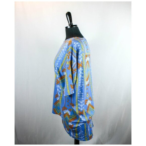 LuLaRoe Tunic Top Geometric Print Size XS - Picture 3 of 5